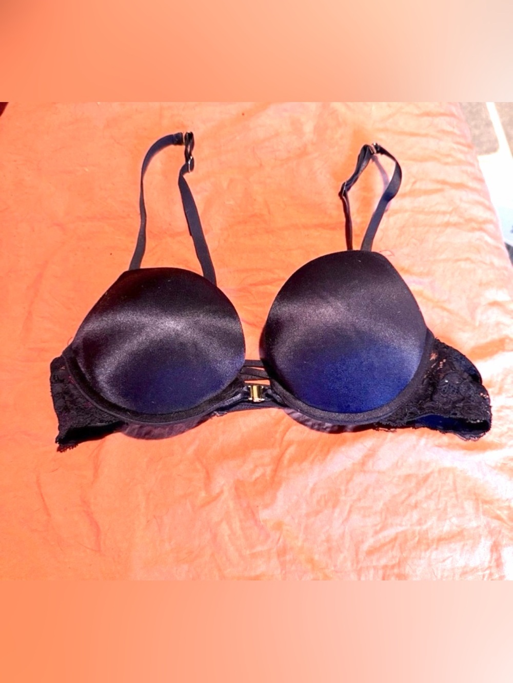 La Senza Blue Hello Sugar Push Up Bra Size 34A
